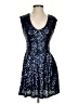 Forever 21 100% Nylon Stars Blue Cocktail Dress Size S - photo 1
