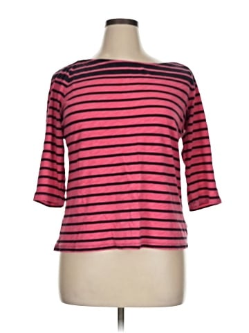 JCPenney 3/4 Sleeve T-Shirt (view 1)