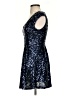 Forever 21 100% Nylon Stars Blue Cocktail Dress Size S - photo 5