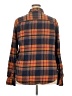 George Plaid Orange Long Sleeve Button-Down Shirt Size 2X - photo 2