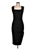 Unbranded Solid Black Cocktail Dress Size L - photo 1