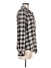 Vince Camuto Plaid Gray Black Long Sleeve Button-Down Shirt Size M - photo 4