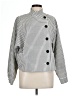 CAbi Checkered-gingham White Cardigan Size L - photo 1