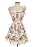 Assorted Brands 100% Polyester Floral White Casual Dress Size XS - photo 2