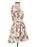 Assorted Brands 100% Polyester Floral White Casual Dress Size XS - photo 4