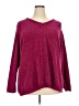 Napa Valley 100% Polyester Burgundy Pullover Sweater Size 3X - photo 1