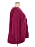 Napa Valley 100% Polyester Burgundy Pullover Sweater Size 3X - photo 4