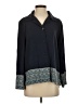Norton McNaughton Blue Long Sleeve Blouse Size S (estimated) - photo 1