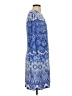 Donna Morgan Paisley Blue Cocktail Dress Size S - photo 4