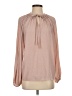 T Tahari 100% Polyester Pink Long Sleeve Blouse Size XS - photo 1