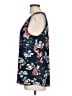 DR2 100% Polyester Blue Sleeveless Blouse Size L - photo 5