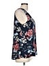 DR2 100% Polyester Blue Sleeveless Blouse Size L - photo 4
