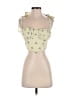 Princess Polly Yellow Sleeveless Blouse Size 4 - photo 1
