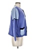 Anne Pedersen Color Block Blue Wool Cardigan Size M - photo 4