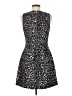 MICHAEL Michael Kors Animal Print Gray Cocktail Dress Size M - photo 2