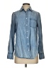 J.Crew Blue Long Sleeve Button-Down Shirt Size XS - photo 1