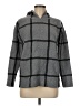 RACHEL Rachel Roy Plaid Gray Pullover Sweater Size M - photo 1