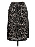 Bloomingdale's Paisley Black Formal Skirt Size M - photo 2