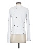 Chaser Polka Dots White Pullover Sweater Size XS - photo 2