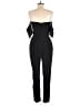 Cupcakes & Cashmere Solid Black Jumpsuit Size 8 - photo 2