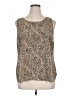 Unbranded Gold Sleeveless Blouse Size XL (estimated) - photo 1