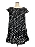 Merona 100% Polyester Polka Dots Black Casual Dress Size XXL - photo 2