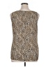 Unbranded Gold Sleeveless Blouse Size XL (estimated) - photo 2