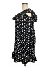 Merona 100% Polyester Polka Dots Black Casual Dress Size XXL - photo 5