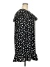 Merona 100% Polyester Polka Dots Black Casual Dress Size XXL - photo 4
