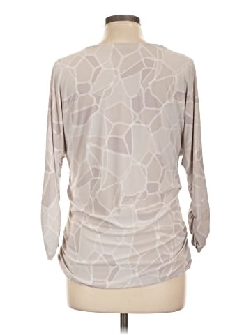 JLo by Jennifer Lopez 3/4 Sleeve Blouse (view 2)