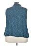 dip 100% Viscose Teal Sleeveless Button-Down Shirt Size 3X - photo 2