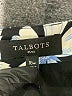 Talbots 100% Polyester Print Black Casual Skirt Size 16W - photo 3