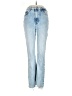Zara Hearts Blue Jeans Size 6 - photo 1