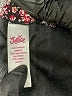 Justice 100% Rayon Floral Black Skirt Size 8 - photo 3
