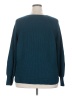 Jessica Simpson Solid Teal Pullover Sweater Size 2X - photo 2
