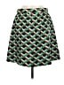 J.Crew 100% Silk Argyle Green Silk Skirt Size 6 - photo 2