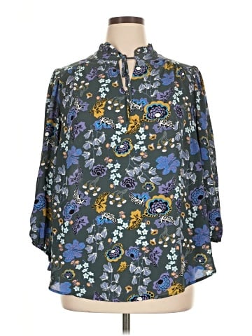 Carolina Belle 3/4 Sleeve Blouse (view 1)