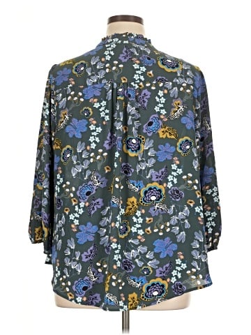 Carolina Belle 3/4 Sleeve Blouse (view 2)