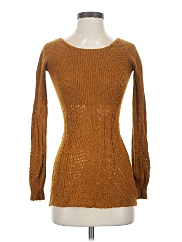 Knitted & Knotted Pullover Sweater (view 1)