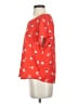 Banana Republic 100% Polyester Orange Short Sleeve Top Size S - photo 5