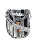 Unbranded Stripes Gray Black Crossbody Bag One size - photo 1