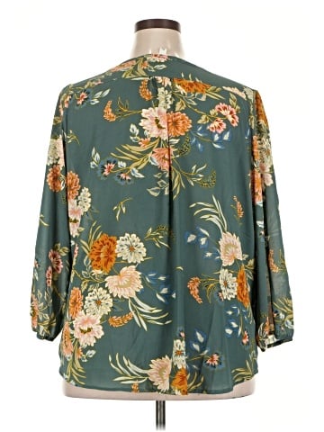 Fun2Fun 3/4 Sleeve Blouse (view 2)