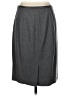 Worth New York Solid Gray Wool Skirt Size 2 - photo 2