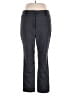 Lane Bryant Chevron-herringbone Gray Casual Pants Size 16 (petite) - photo 1