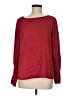 Express 100% Polyester Red Long Sleeve Blouse Size M - photo 1