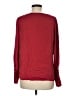 Express 100% Polyester Red Long Sleeve Blouse Size M - photo 2
