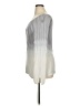 White House Black Market Chevron-herringbone Silver Pullover Sweater Size XL - photo 5