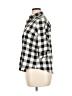 HOTOUCH 100% Cotton Checkered-gingham Black 3/4 Sleeve Button-Down Shirt Size XL - photo 5