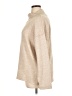 Joan Vass Color Block Tan Turtleneck Sweater Size XL - photo 5
