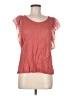 Lauren Conrad 100% Rayon Red Short Sleeve Top Size M - photo 1